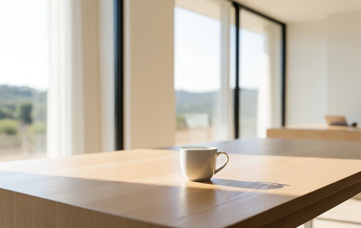 Entorno de calma profesional